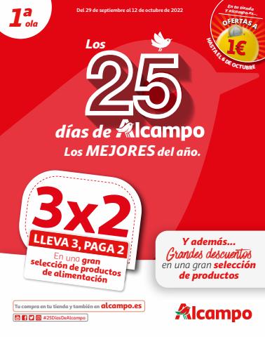 Catálogo Alcampo en Cambre | Los 25 días mejores del año | 29/9/2022 - 12/10/2022