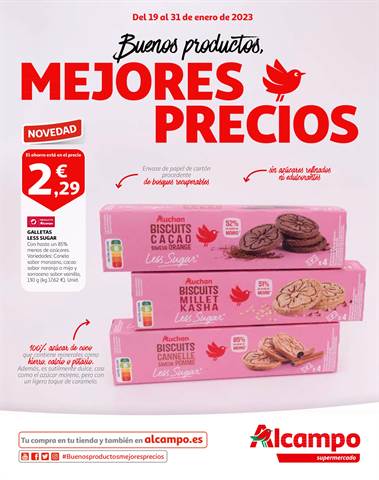 Catálogo Alcampo en Vitoria | Buenos productos, mejores precios | 19/1/2023 - 31/1/2023