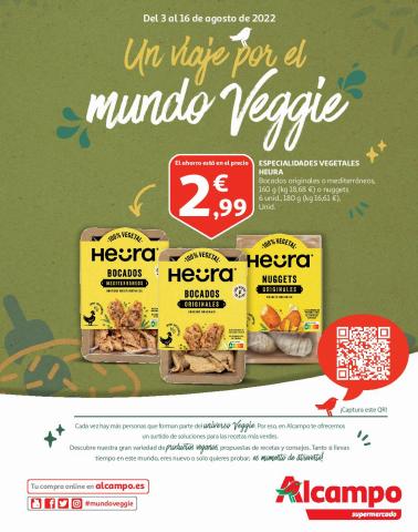 Catálogo Alcampo en Bilbao | Un viaje por el mundo Veggie | 3/8/2022 - 16/8/2022