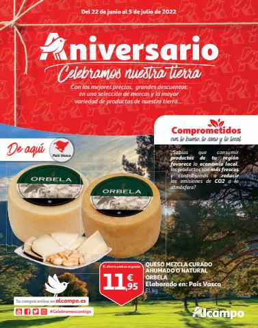 Catálogo Alcampo en Donostia-San Sebastián | Celebramos nuestra tierra | 22/6/2022 - 5/7/2022