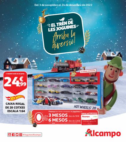 Catálogo Alcampo en Tarragona | El tren de les joguines | 3/11/2022 - 24/12/2022