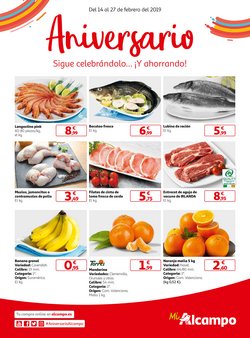 Ofertas de Alcampo en el folleto de Madrid