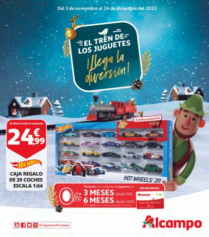 Catálogo Alcampo en Huesca | El tren de los juguetes | 3/11/2022 - 24/12/2022