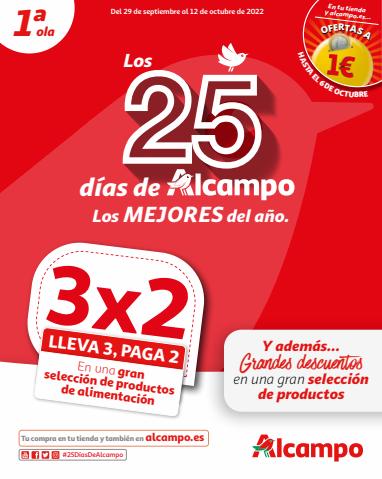 Catálogo Alcampo | Los 25 días mejores del año | 29/9/2022 - 12/10/2022