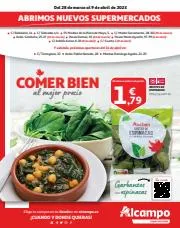 Catálogo Alcampo en Zaragoza | Comer bien al mejor precio | 28/3/2023 - 9/4/2023