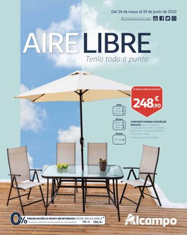 Ofertas de Hiper-Supermercados en Agüimes | Aire Libre de Alcampo | 26/5/2022 - 19/6/2022