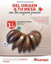 Ofertas de Hiper-Supermercados en Taco | Del origen a tu mesa de Alcampo | 15/3/2023 - 27/3/2023