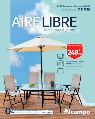 Catálogo Alcampo en Ferrol | Aire Libre | 26/5/2022 - 19/6/2022
