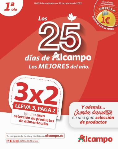 Catálogo Alcampo en Granadilla de Abona | Los 25 días mejores del año | 29/9/2022 - 12/10/2022