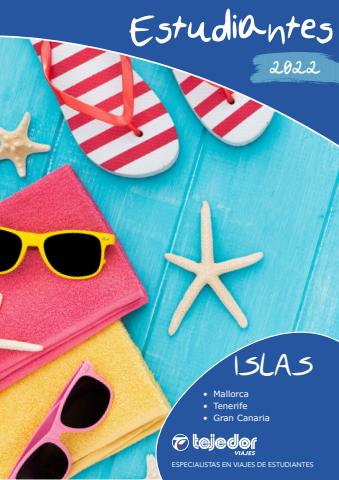 Oferta en la página 6 del catálogo Estudiantes islas 2022 de Viajes Tejedor
