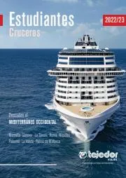 Catálogo Viajes Tejedor en Girona | Cruceros de estudiantes  | 8/9/2022 - 30/4/2023