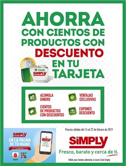 Ofertas de Simply en el folleto de Daganzo de Arriba