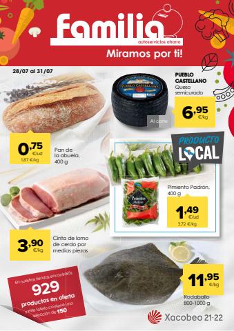 Ofertas de Hiper-Supermercados en San Andrés del Rabanedo | Miramos por ti! de Autoservicios Familia | 28/7/2022 - 10/8/2022