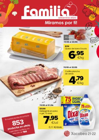 Ofertas de Hiper-Supermercados en Noia | 853 productos en oferta de Autoservicios Familia | 19/5/2022 - 1/6/2022