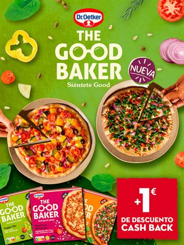 Ofertas de Hiper-Supermercados en Toledo | ¡The Good Baker en CASHBACK! de Dr. Oetker The Good Baker | 29/4/2022 - 5/6/2022