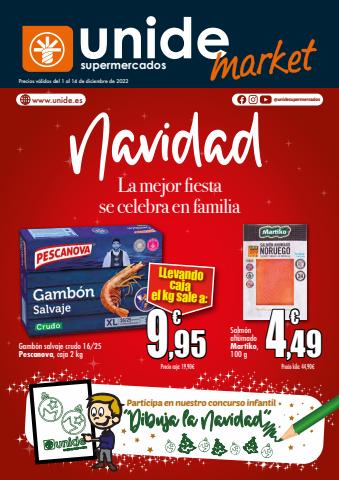 Ofertas de Hiper-Supermercados en Salamanca | Navidad_Market Península de Unide Market | 1/12/2022 - 14/12/2022