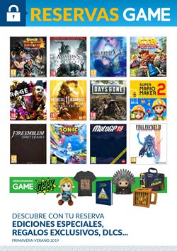 Ofertas de Game en el folleto de Zaragoza