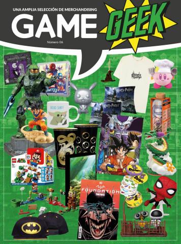 Oferta en la página 22 del catálogo GAME GEEK Merchandising de Game
