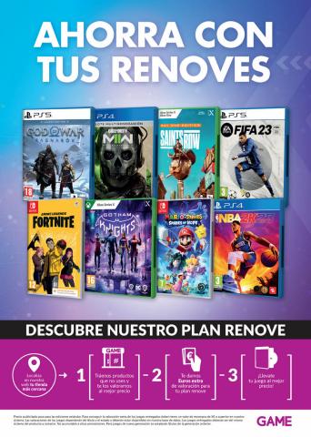 Catálogo Game en Alcobendas | PLANES RENOVE | 1/8/2022 - 31/12/2022