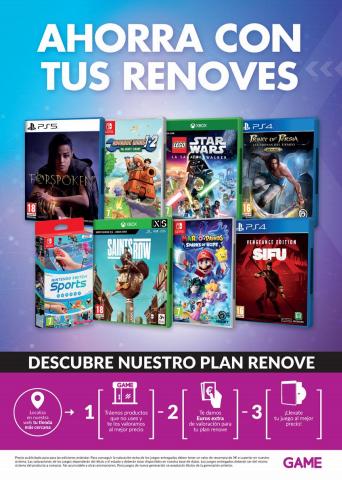 Catálogo Game en Dos Hermanas | PLANES RENOVE | 12/4/2022 - 30/6/2022