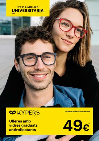 Ofertas de Salud y Ópticas en Castelldefels | KYPERS de Optica Universitaria | 24/10/2022 - 31/12/2022