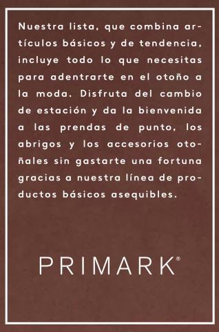 Catálogo Primark en Bilbao | 9 Estilos IMPRESCINDIBLES de ESTILO para el OTOÑO | 20/9/2022 - 21/11/2022