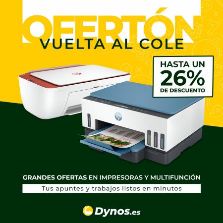 Catálogo Dynos Informática en Tudela | Ofertón para la vuelta | 4/10/2022 - 18/10/2022