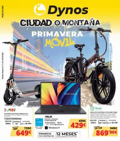 Catálogo Dynos Informática en Antequera | Primavera MÓVIL | 17/3/2023 - 31/3/2023