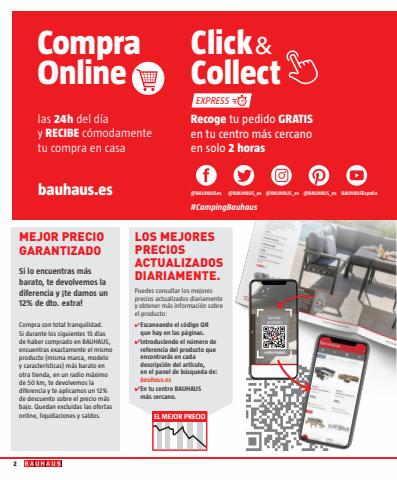 Catálogo BAUHAUS en Zaragoza | Un verano de camping | 31/5/2022 - 30/6/2022