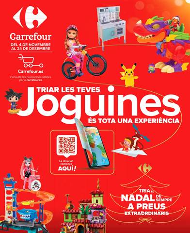 Ofertas de Juguetes y Bebés en Calella | JUGUETES de Carrefour | 4/11/2022 - 24/12/2022