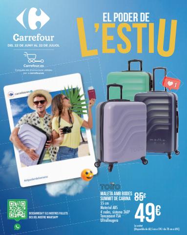 Catálogo Carrefour en Barcelona | Verano: Maletas, Automóvil, Bicicletas, Ocio | 22/6/2022 - 22/7/2022