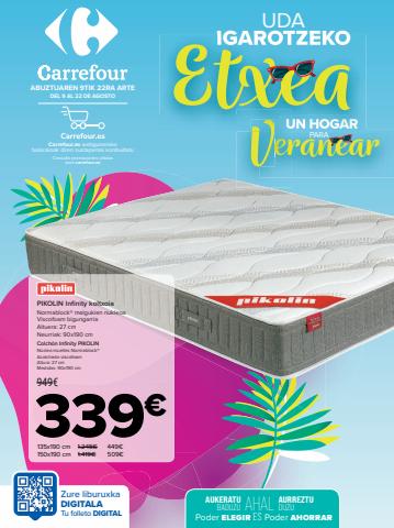 Catálogo Carrefour en Oiartzun | Equipa Vivienda II (Colchones, menaje hogar y cocina, bricolaje y electrodomésticos) | 9/8/2022 - 22/8/2022