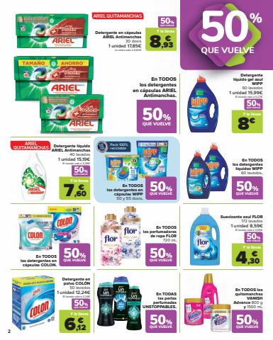 Catálogo Carrefour en Salcedo | 2ªud. Al  -70% (Alimentación, Droguería, Perfumería y comida de animales) + 50% QUE VUELVE (Alimentación) | 27/1/2023 - 13/2/2023