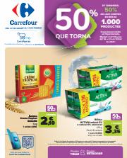 Oferta en la página 16 del catálogo 2ªud. Al  -70% (Alimentación, Droguería, Perfumería y comida de animales) + 50% QUE VUELVE (Alimentación) de Carrefour
