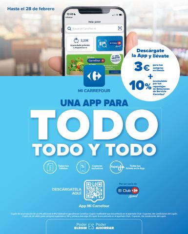Catálogo Carrefour en Pozuelo de Alarcón | 2ªud. Al -70% (Alimentación, Droguería, Perfumería y comida de animales) + 50% QUE VUELVE (Alimentación) | 27/1/2023 - 13/2/2023