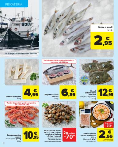 Catálogo Carrefour en Ametlla del Vallés | 2ª Unidad -70% (Alimentación, Bazar, Textil y Electrónica) | 28/7/2022 - 10/8/2022