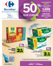 Oferta en la página 11 del catálogo 2ªud. Al  -70% (Alimentación, Droguería, Perfumería y comida de animales) + 50% QUE VUELVE (Alimentación) de Carrefour