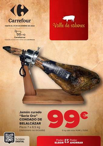 Catálogo Carrefour en Granada | Valle de los sabores | 19/11/2022 - 31/12/2022