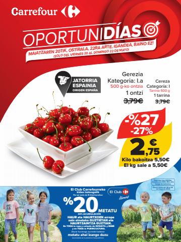 Ofertas de Hiper-Supermercados en Zumarraga | Oportunidías de Carrefour | 20/5/2022 - 22/5/2022