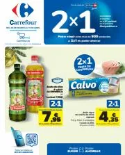 Ofertas de Hiper-Supermercados en Puente Tocinos | 2X1 ACUMULACIÓN CLUB (Alimentación) + 2ªud. Al -50% (Alimentación, Drogueria, Perfumeria y comida de animales) de Carrefour | 28/3/2023 - 11/4/2023