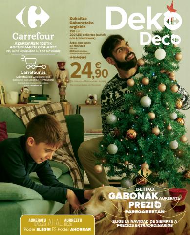 Ofertas de Hogar y Muebles en Santurtzi | DECORACIÓN DE NAVIDAD de Carrefour | 10/11/2022 - 8/12/2022