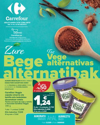 Catálogo Carrefour en Oiartzun | Vegano/Vegetariano | 12/8/2022 - 23/8/2022