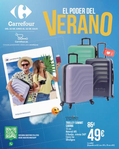Catálogo Carrefour en Santa Lucía de Tirajana | Verano: Maletas, Automóvil, Bicicletas, Ocio | 22/6/2022 - 22/7/2022