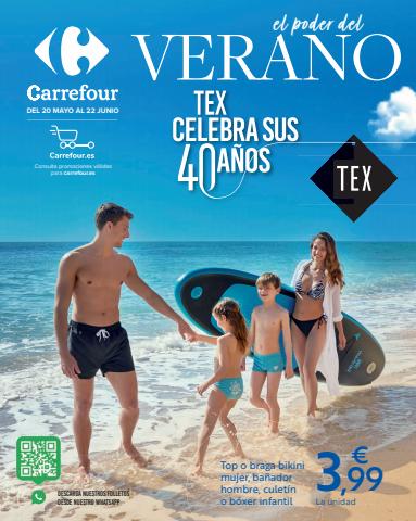 Catálogo Carrefour en Antequera | TEX Verano | 20/5/2022 - 22/6/2022