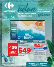 Ofertas de Hiper-Supermercados en Mondragón | ELECTRO VERANO I (Televisores, Tecnología, Gran y Pequeño Aparato electrónico) de Carrefour | 2/6/2023 - 15/6/2023