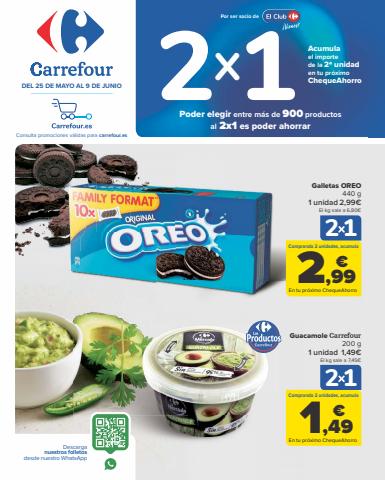 Catálogo Carrefour en Torrelavega | 2x1 | 25/5/2022 - 9/6/2022