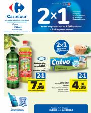 Ofertas de Hiper-Supermercados en Fuengirola | 2X1 ACUMULACIÓN CLUB (Alimentación) + 2ªud. Al -50% (Alimentación, Drogueria, Perfumeria y comida de animales) de Carrefour | 28/3/2023 - 11/4/2023