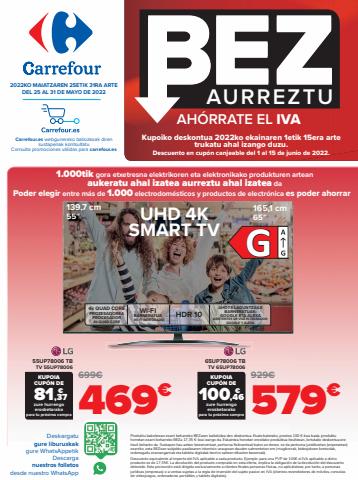 Ofertas de Informática y Electrónica en Elgoibar | Ahórrate el IVA de Carrefour | 25/5/2022 - 31/5/2022