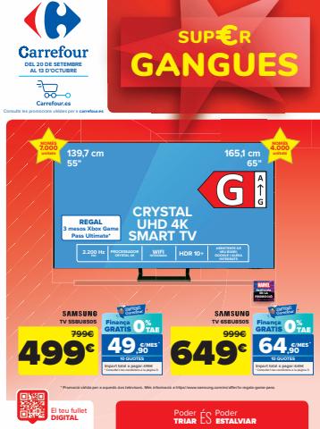 Catálogo Carrefour en Manresa | CHOLLOS (Televisión, tecnología, bricolaje, ropa y hogar) | 20/9/2022 - 13/10/2022