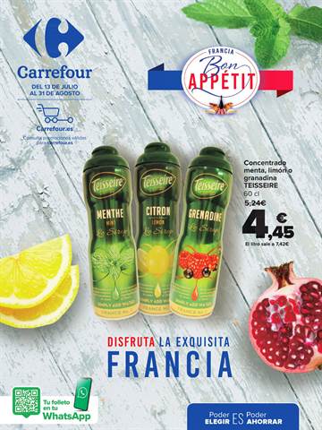 Catálogo Carrefour en Tarragona | Surtido Alemán, Inglés, Francés | 13/7/2022 - 31/8/2022